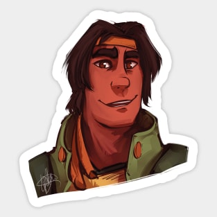 Simply Hunk Sticker